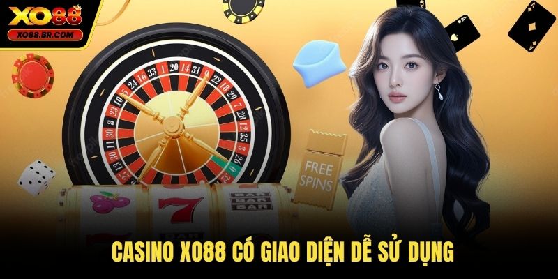 Casino XO88 có giao diện dễ sử dụng