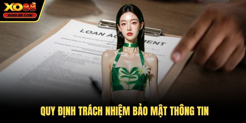 Quy định trách nhiệm bảo mật thông tin